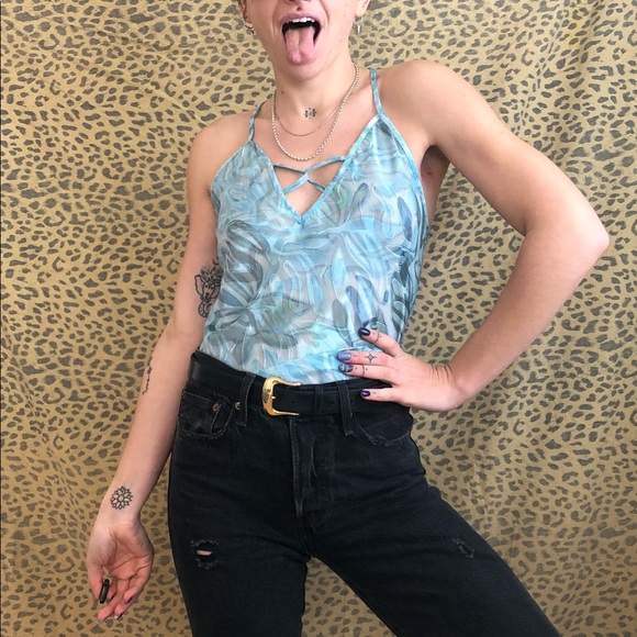 Vintage Satin Mermaid Camisole - Picture 1 of 4